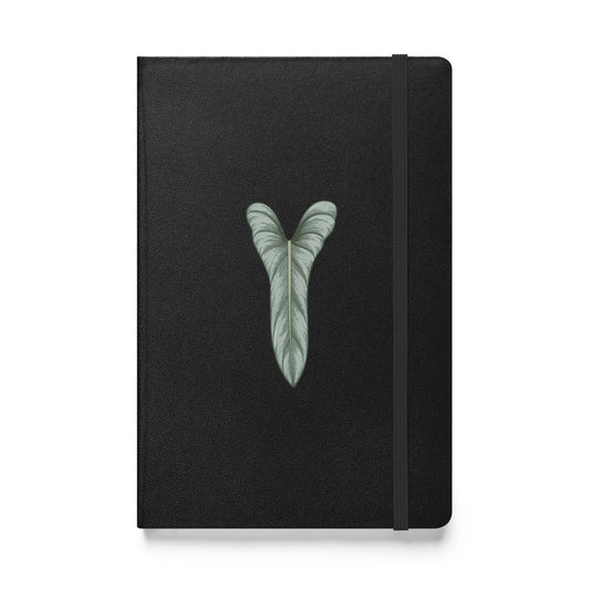 Hardcover bound notebook - hastatum 'Silver Sword'