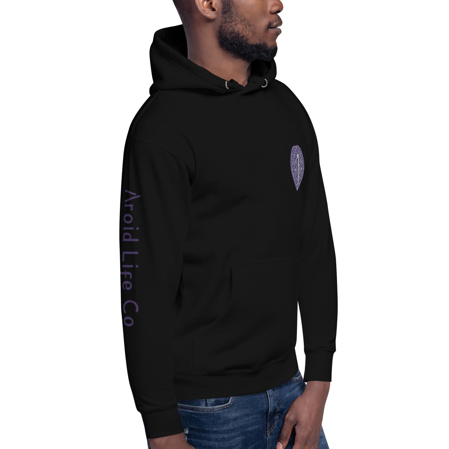 Unisex Hoodie - forgetii + sleeve logo