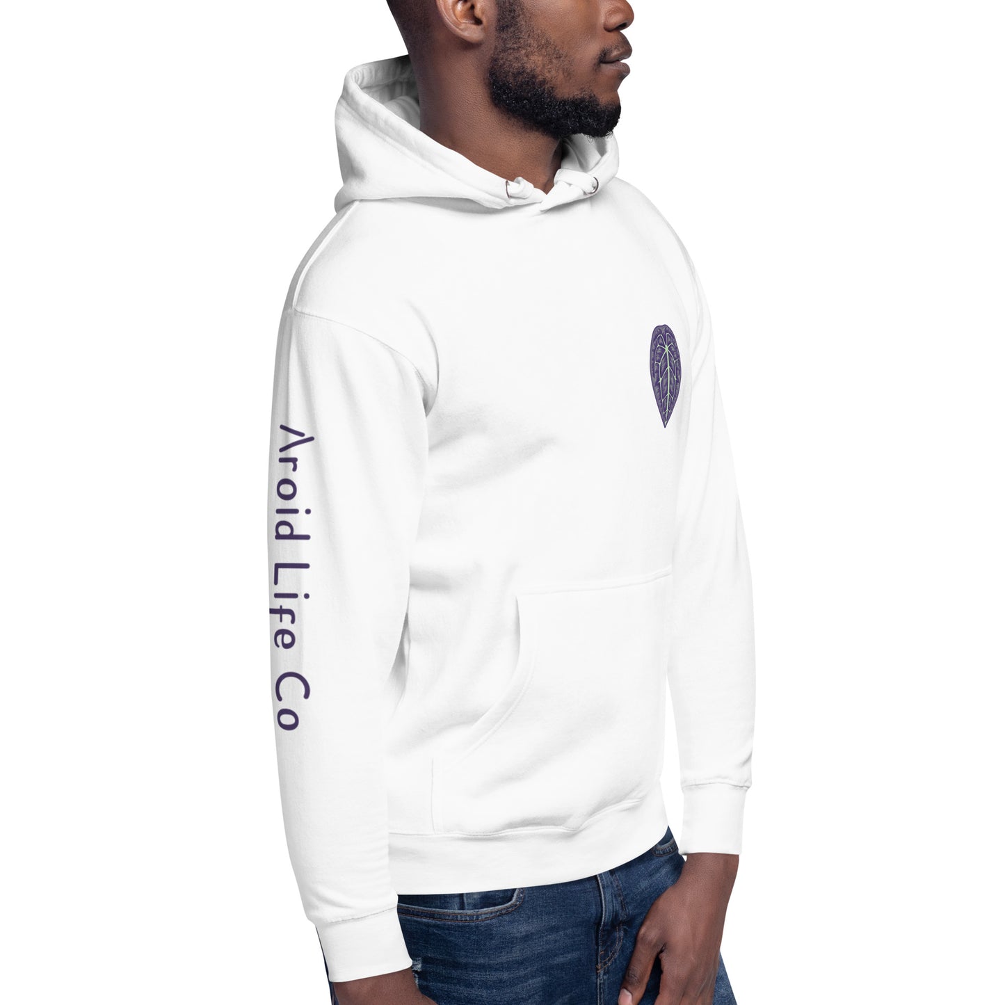 Unisex Hoodie - forgetii + sleeve logo