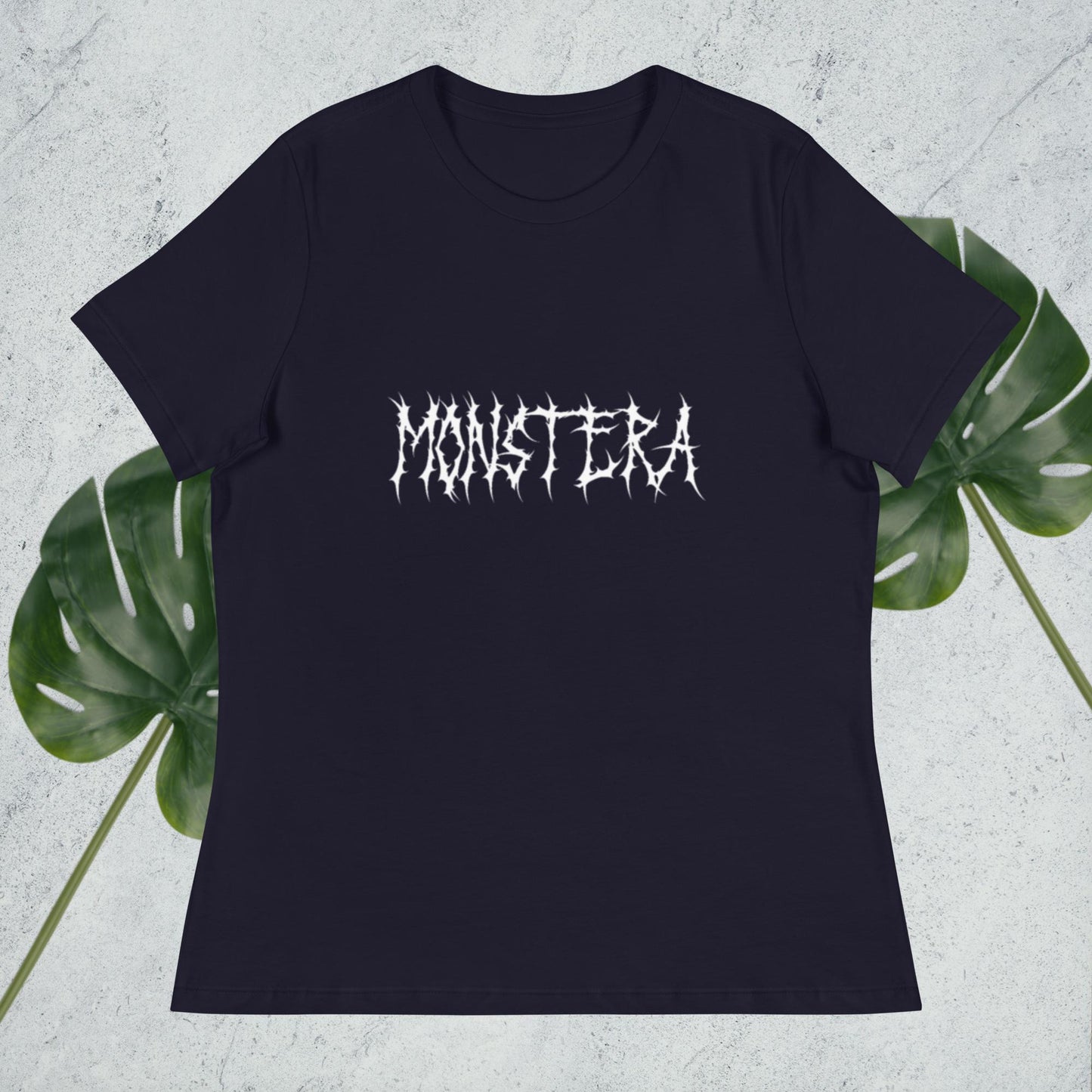 Women's Relaxed T-Shirt - Monst Death Metal logo